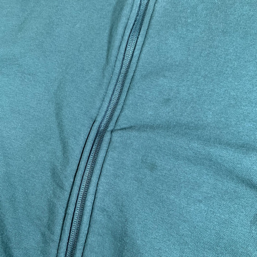 Puma Track Jacket Womens Small Teal Floral Full‎ Zip Sweatshirt Cotton Blend - Picture 5 of 15